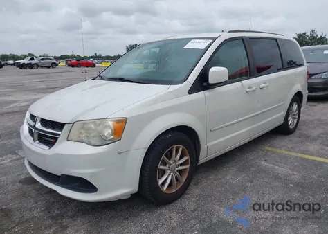 2014 Dodge Grand Caravan Sxt from USA, damaged, VIN 2C4RDGCGXER322705